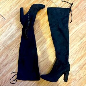 Unisa Over the knee fabric boots